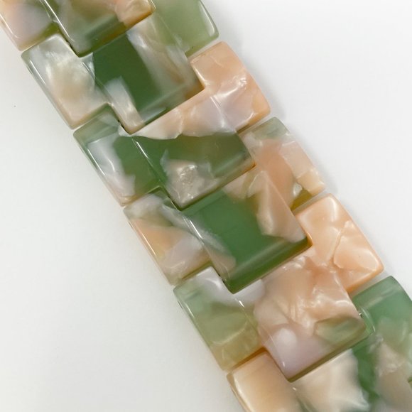 Apple Watch Band in Green and Pink - Picture 3 of 7